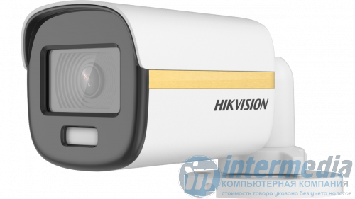 Turbo HD камера буллет уличная HIKVISION DS-2CE10DF3T-PFS  2.8mm  (2MP/2.8mm/1920?1080/0,0005Lux/LED 20m/IP67/Mic/TVI/AHD/CVI/CVBS)