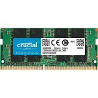 Оперативная память для ноутбука DDR4 SODIMM 16GB [CB16GS2666] Crucial 2666Mhz (PC4-21300) CL19 SR x8 Unbuffered - Интернет-магазин Intermedia.kg