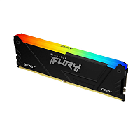 Оперативная память DDR4 32GB (2x16GB) PC-28800 (3600MHz) KINGSTON FURY Beast RGB Black [KF436C18BB2AK2/32]