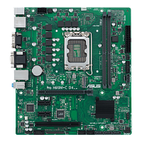 ASUS PRO H610M-C D4-CSM,LGA1700,Intel H610,2*DDR4 3200MHz,1*PCI-Ex16,2*PCI-Ex1x,1*M.2+4*Sata,6Gb/sLan,10*USB,1xCOM,HDMI,DisplayPort,VGA,mATX - Интернет-магазин Intermedia.kg