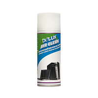 Сжатый воздух Delux Air Clean, Для очистки техники, 400 мл., Удаление пыли и других загрязнений в труднодоступных местах - Интернет-магазин Intermedia.kg