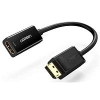 Конвертер сигнала UGREEN MM137 DisplayPort to HDMI Female Converter 1080P  40362