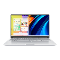Asus VivoBook K1703ZA-WH34 Intel Core i3-1220P  8GB DDR4, 256GB SSD m.2 NVMe, 17.3" FHD WV, Wi-Fi, BT, Webcam, скан. отпечат. пальца, Win 11H, Eng+Ru, серебро - Интернет-магазин Intermedia.kg