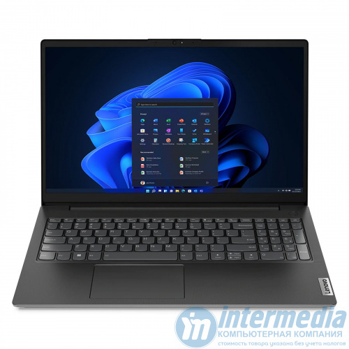 Lenovo V15 GEN3 ITL Black Intel Core i7-1255U , 16GB, 1TB SSD NVMe, Intel Iris Xe 96EUs,, 15.6" LED FULL HD WiFi, BT, Cam, USB - Интернет-магазин Intermedia.kg
