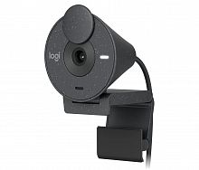 Веб камера Logitech Brio 305 FHD 1920x1080, 30fps, 70°, RightLight 2, USB-Type-C, cable 1.5 m, Graphite [960-001469] - Интернет-магазин Intermedia.kg