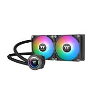 Система водяного охлаждения процессора ThermaltakeCL-W361-PL12SW-ATH240 V2 ARGB Sync/All-In-One Liquid Cooler System/120 ARGB Fan *2/PWM500~2000RPM/MB Sync only/Black