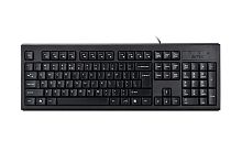 Клавиатура A4Tech  KR-83 COMFORT USB ROUND EDGE KEYBOARD BLACK US+RUSSIAN