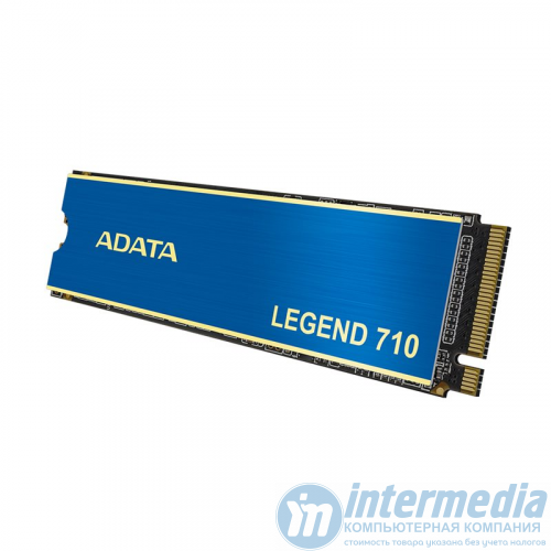 Жесткий диск SSD ADATA LEGEND 710 1TB 3D NAND M.2 2280 PCIe Gen3x4, Read up:2400Mb/s, Write up:1800