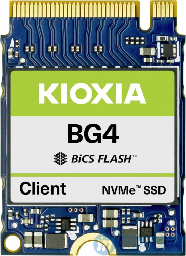 Диск SSD 512GB KIOXIA (Toshiba) BG4 Series KBG40ZNS512G Interno M.2 2230 Micro size - PCI Express 3.0 x4 (NVMe R/W:2200/1400MB/s) без упаковки