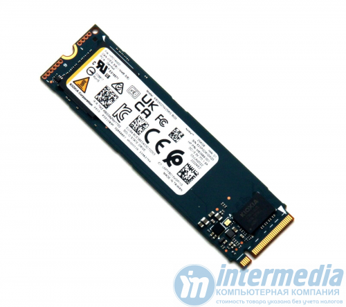 Диск SSD KIOXIA  KBG50ZNV256G 256GB M.2 2280 PCIe 3.1 x4 NVMe R:2700MB/s W:1050MB/s