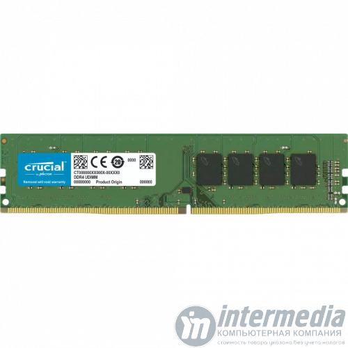 Оперативная память DDR4 8GB PC4-25600 (3200MHz) Crucial [CT8G4DFRA32A]