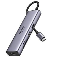 Адаптер UGREEN CM512 USB-C Multifunction Adapter with Ethernet Interface - Интернет-магазин Intermedia.kg