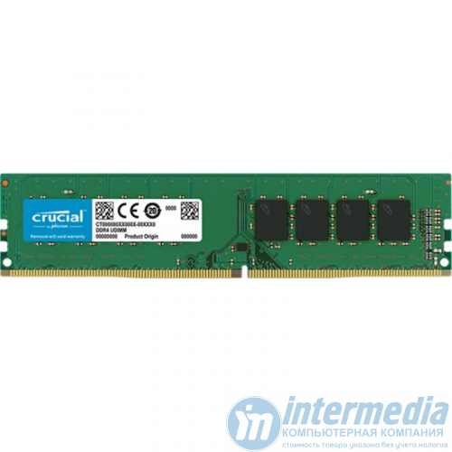 Оперативная память DDR4 16GB DDR4 2666MHz PC4-21300 Crucial [CB16GU2666]