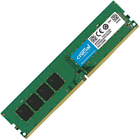 Оперативная память DDR4 8GB DDR4 2666MHz PC4-21300 Crucial [CT8G4DFD8266]