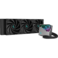 Система водяного охлаждения процессора DeepCool LT720 Black 3x120mm Fan A-RGB LED LGA1700/1200/115X AMD AM4/AM5