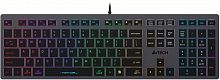 Клавиатура A4Tech Fstyler FX60H-Neon-LED USB, SLIM, USBHUBx2, серый корпус, цветная подсветка - Интернет-магазин Intermedia.kg