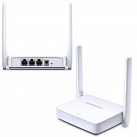 Роутер Wi Fi Mercusys MW301R 300Мбит/с 2xLAN 100Мбит/с 1xWAN 100Мбит/с 2 х 5 дБи ант. 2,4-2,4835 ГГц - Интернет-магазин Intermedia.kg