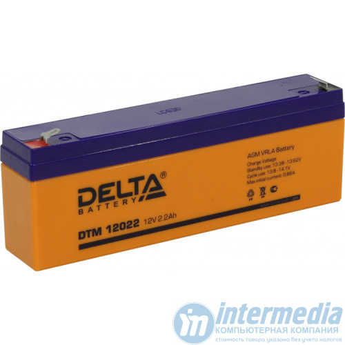 Аккумулятор Delta DTM12022 12V 2.2Ah (178*35*67mm)