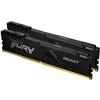 Память 16GB 3600MT/s DDR4 CL17 DIMM (Kit of 2) FURY Beast Black KF436C17BBK2/16