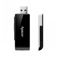 Флеш карта 64GB Apacer, AH350, AP64GAH350B-1, 64GB, USB 3.1, Чёрный - Интернет-магазин Intermedia.kg