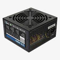 Блок питания 600W Aeromax AM600S, ATX, 80 Plus Bronze, 1x24pin, 2x(4+4)pin, 6xSata, 4xMolex, 2xPCI-E 6+2pin, Вентилятор 14см, Кабель питания 1.5m, Чёрный