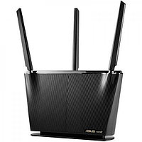 Роутер Wi-Fi ASUS RT-AX68U AX2700 Dual-Band Wi-Fi 6, 1802Mb/s 5GHz+861Mb/s 2.4GHz, 4xLAN 1Gb/s, 4 антенны, USB 3.0, AiMesh, ASUS Router APP - Интернет-магазин Intermedia.kg