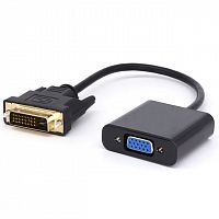 Конвертер-адаптер DVI-D 24+1 Pin Male to vga 15Pin Female Active Cable Adapter Converter - Интернет-магазин Intermedia.kg