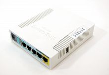 Роутер MikroTik hAP RB951G-2HnD. 2.4 ГГц. 802.11b/g/n.  5 LAN 1000 Мбит/с. - Интернет-магазин Intermedia.kg