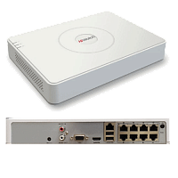 NVR HIWATCH DS-N208(B) (80mbps,8 IP,1ch/4MP,2ch@1080P,1HDD upto 6TB,H.265) - Интернет-магазин Intermedia.kg