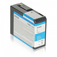 Картридж струйный Epson C13T580200 Cyan (80 ml) (Stylus Pro 3800) - Интернет-магазин Intermedia.kg