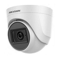 Turbo HD камера купольная внутренняя HIKVISION DS-2CE76D0T-ITPF (2MP/2.8mm/1920?1080/0,01Lux/Smart IR 20m/IP67/Mic/TVI/AHD/CVI/CVBS) - Интернет-магазин Intermedia.kg