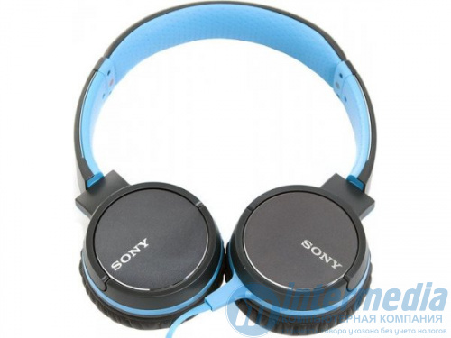 Наушники Sony MDR-ZX660AP синий цвет
