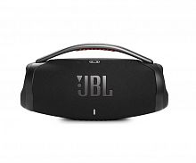 Беспроводная колонка JBL BOOMBOX3 SPEAKER 180W, 5.3 Bluetooth, 40Hz-20kHz, Waterproof IP67, 3.5 jack, USB-TypeC, Время работы 24ч, Черный [JBLBOOMBOX3BLKUK] - Интернет-магазин Intermedia.kg