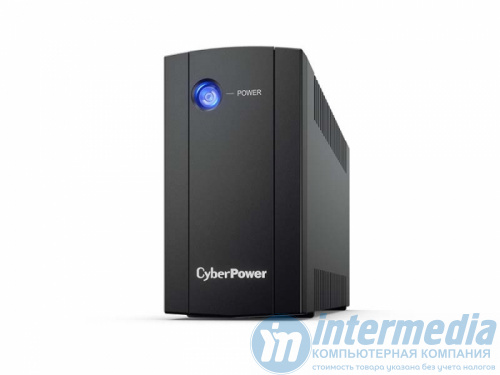 ИБП CyberPower UTI675E, Line-Interactive, 675VA/360W, LED, AVR, 2 Sсhuko розетки , Black