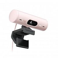 Веб камера Logitech Brio 500 HD Webcam - ROSE - USB - EMEA - Интернет-магазин Intermedia.kg
