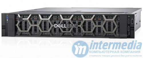 Сервер Dell/PE R750xs 16SFF/1x Xeon Gold/5416S (2.0GHz, 16C/32T, 30M)/64 Gb/H755/1x 2.4Tb SAS 10k/2x1GbE LOM/2x10/25GbE OCP/No PSU