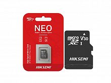 Карта памяти micro SDHC Card HIKVISION HIKSEMI 64GB HS-TF-C1 NEO Class 10/UHS-I/V30, R/S 92Mb/s, W/S 30Mb/s - Интернет-магазин Intermedia.kg