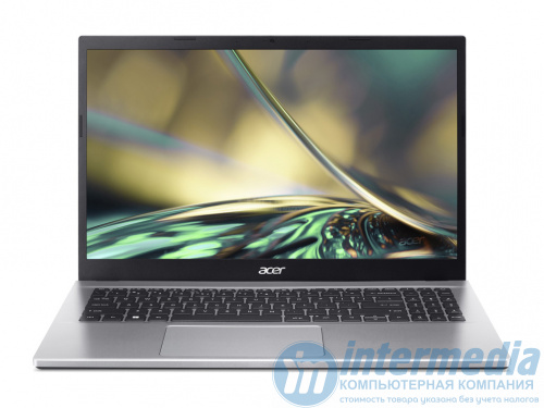 Ноутбук Acer Aspire A315-59G Pure Silver Intel Core i7-1255U (up to 4.7Ghz), 32GB DDR4, 256GB M.2 NVMe PCIe, NVIDIA GeForce MX550 2GB, 15.6" IPS FULL HD, WiFi, BT, Cam, LAN RJ45, DOS, Eng- - Интернет-магазин Intermedia.kg