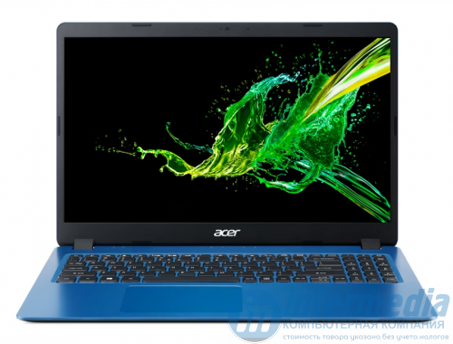 Acer Aspire 315-56 Indigo Blue Intel Core i3-1005G1 , 8GB, 500GB HDD + 128GB M.2 NVMe PCIe, Intel HD Graphics 620, 15.6" LED FULL HD (1920x1080), WiFi, BT, Cam, LAN RJ45, DOS, En - Интернет-магазин Intermedia.kg