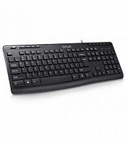 Клавиатура проводная Delux OM-06U (103 станд.+11мультим.клавиш, USB, SLIM, эргономичная) черная - Интернет-магазин Intermedia.kg