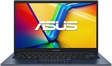 ASUS VivoBook X1404ZA Quiet Blue Intel Core i3-1215U (up to 4.4Ghz), 16GB DDR4, 256GB SSD M.2 NVMe PCIe, Intel UHD Graphics 64EUs, 14.0" IPS FULL HD (1920x1080), WiFi, BT, Cam, USB Type-C, DOS, Eng-Ru - Интернет-магазин Intermedia.kg