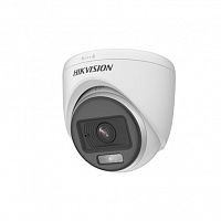 Turbo HD камера купольная HIKVISION DS-2CE70KF0T-PFS 3K ColorVu (5MP/16:9/2.8mm/2960?1665/ 0.001Lux/LED 20m/Mic/TVI/AHD/CVI/CVBS) - Интернет-магазин Intermedia.kg