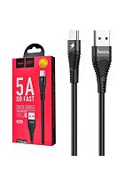 Кабель HOCO U53 USB-Type-C для передачи данных и зарядки (поддержка быстрой зарядки), 5A, 1.2m, red - Интернет-магазин Intermedia.kg