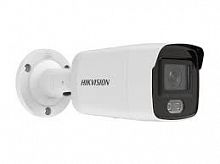 IP camera HIKVISION DS-2CD2047G2-LU(2.8mm)(C) цилиндр,уличная 4MP,LED 40M ColorVu,MIC - Интернет-магазин Intermedia.kg