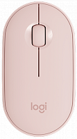 Беспроводная мышь Logitech Pebble M350, 1000dpi, 3btn, 2.4GHZ/Bluetooth, розовый [910-005717] - Интернет-магазин Intermedia.kg