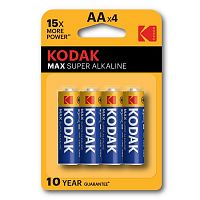 Батарейка Kodak MAX LR6-4BL AA (блистер 4 шт) - Интернет-магазин Intermedia.kg