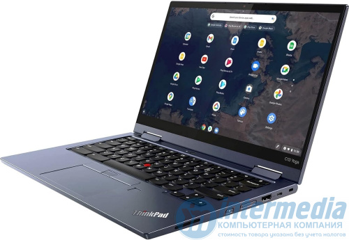 Lenovo ThinkPad C13 Yoga Chromebook AMD Athlon 3150C (up to 3,3GHz), 13.3" FULL IPS Touch x360, 4GB,32GB, WiFi+BT, HD Web Camera x2, Chrome OS, сканер отпечатка пальца, стилус для Touch, Eng-R - Интернет-магазин Intermedia.kg