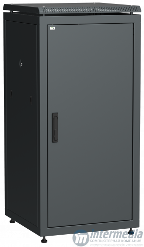 LN05-18U66-M ITK LINEA N 18U 600х600мм мет. пер. дверь, черный шт