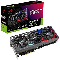 Видеокарта ASUS ROG Strix GeForce RTX 4090 OC, 24GB GDDR6X,384Bit,2HDMI+3DP (90YV0ID0-M0NA00) - Интернет-магазин Intermedia.kg