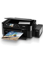 МФУ Epson L850 (Printer-copier-scaner, A4, 37/38ppm (Black/Color), 12sec/photo, 64-300g/m2, 5760x1440dpi, 1200x2400 scaner, LCD 6.9 cm, USB) - Интернет-магазин Intermedia.kg